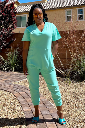 MINT | HAREM JUMPSUIT